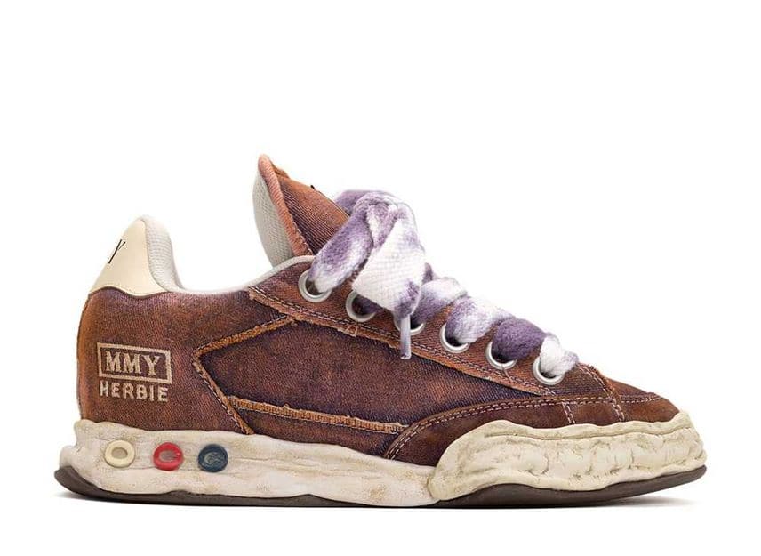 Maison MIHARA YASUHIRO(ミハラヤスヒロ)/HERBIE PUF DENIM LOW/PURPLE PURPLE 40