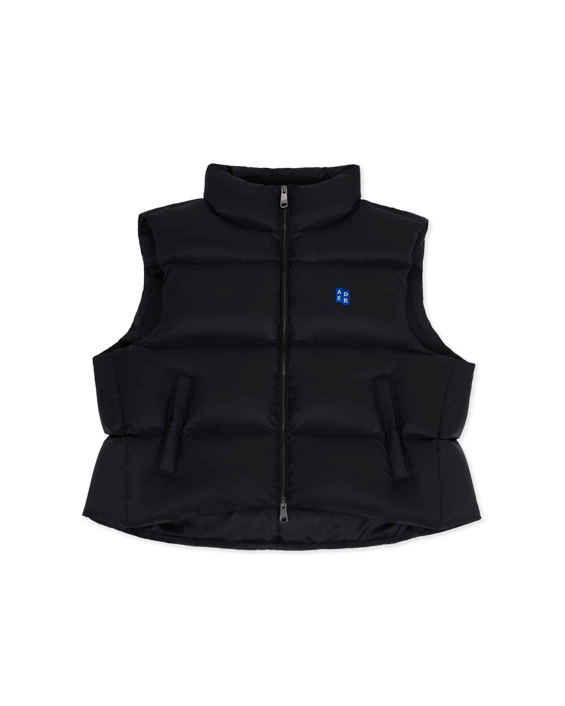 ADERERROR(アーダーエラー)/BL Tag puffer vest/BLACK BLACK M