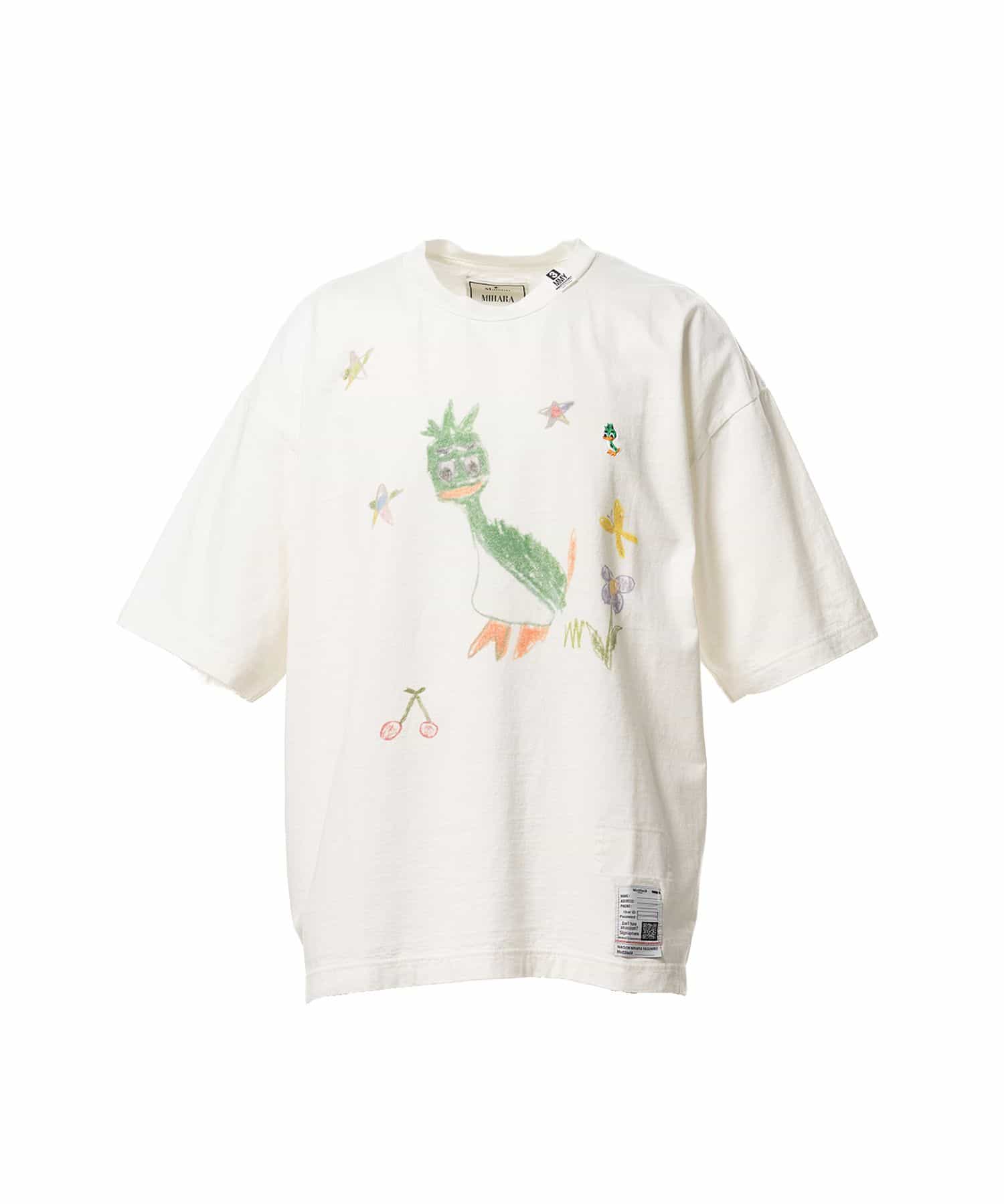 らら Maison MIHARA YASUHIRO(ミハラヤスヒロ)/Leon Doodle Printed T-shirt