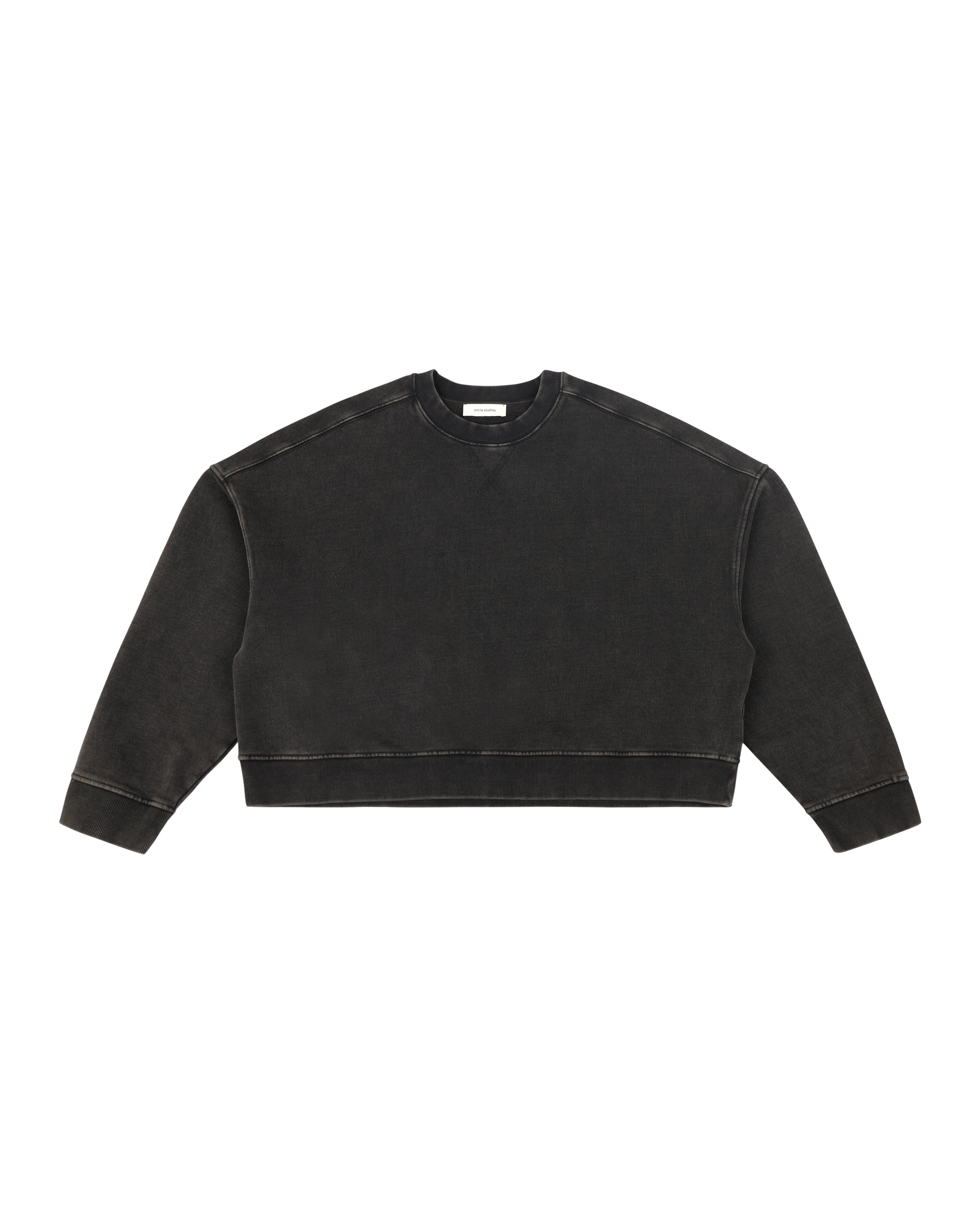 entire studios(エンタイアスタジオ)/BOX CREW/WASHED BLACK BLACK M