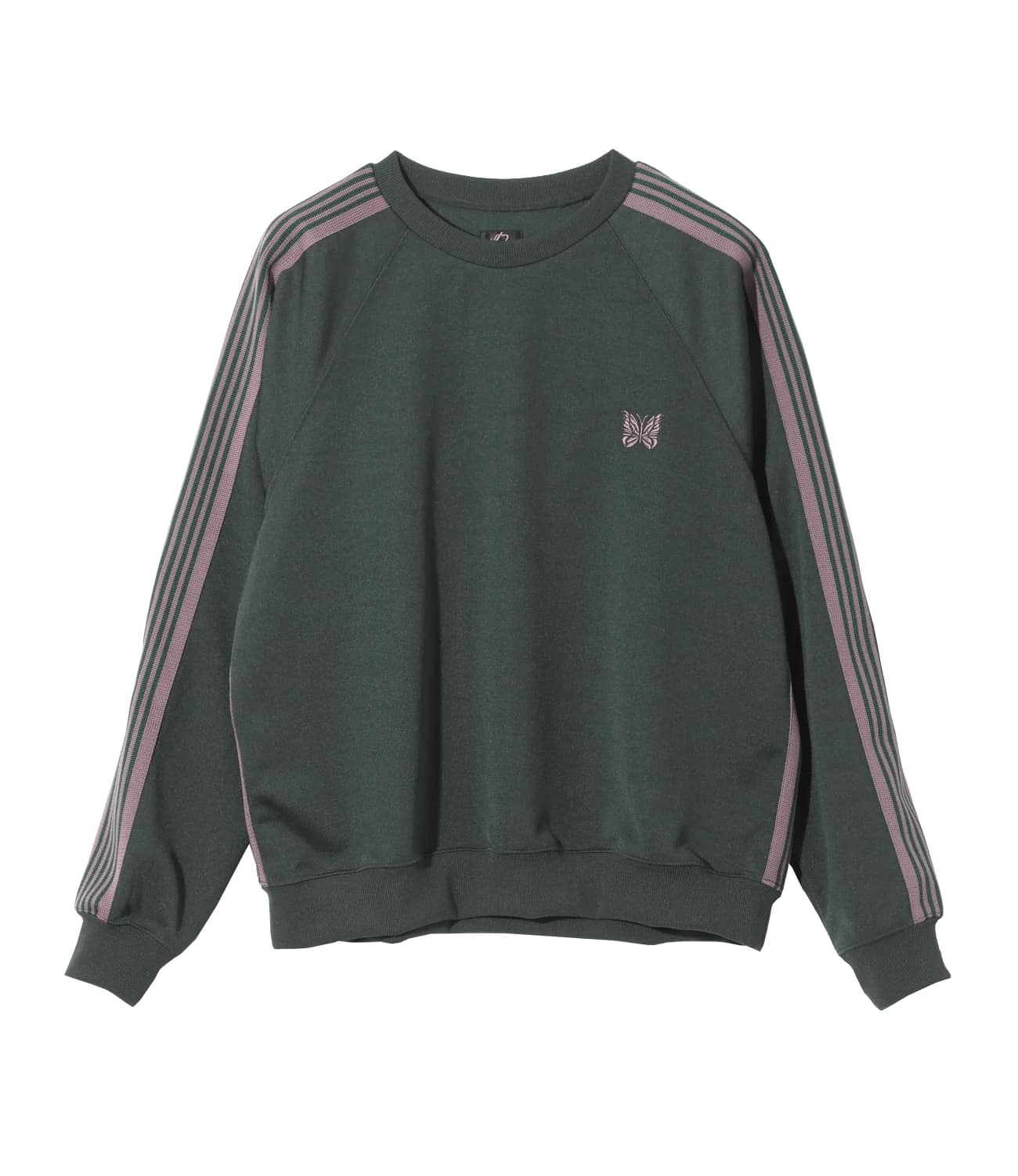 NEEDLES(ニードルズ)/Track Crew Neck Shirt/GREEN GREEN M