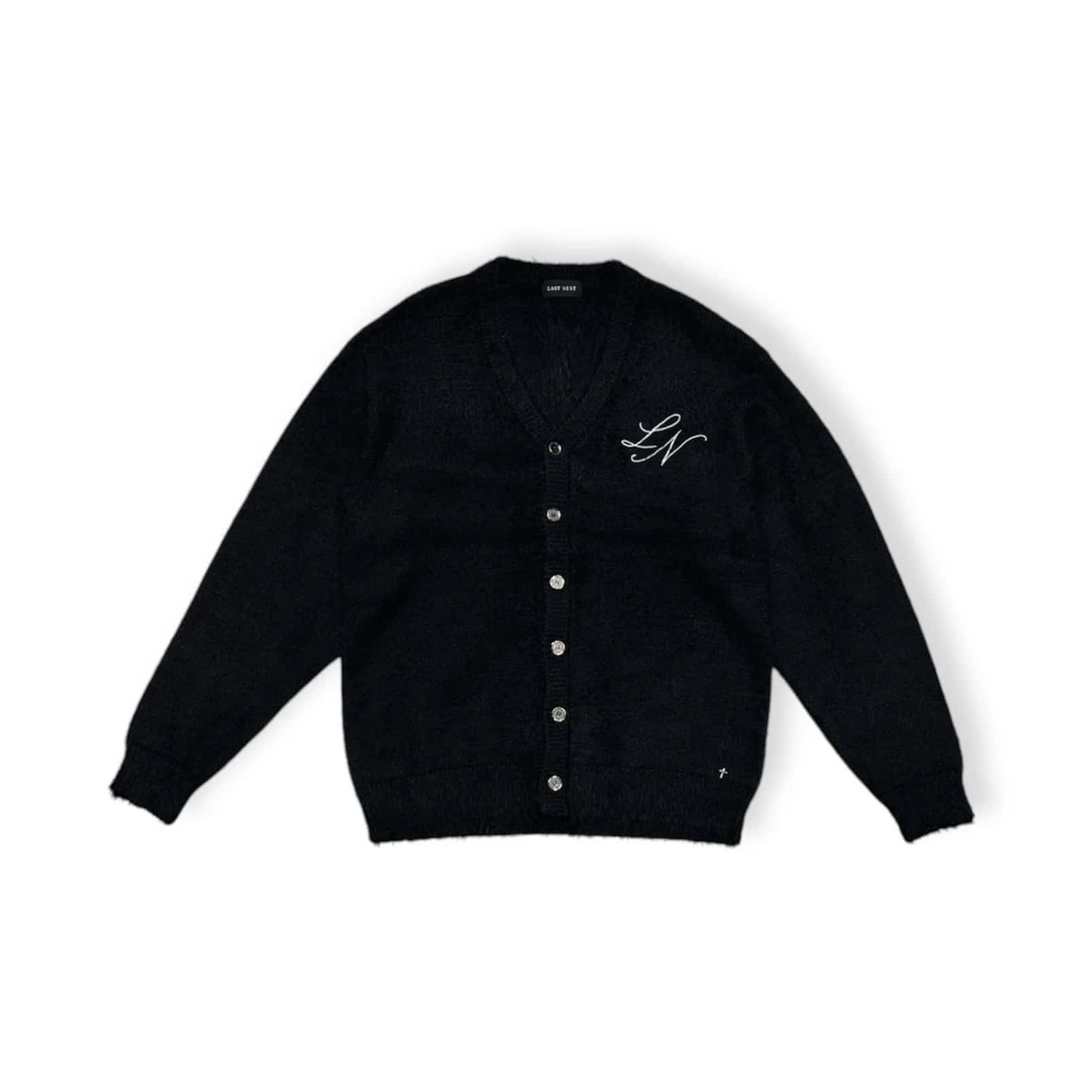 LASTNEST(ラストネスト)/Risk taker mohair cardigan/BLACK(L