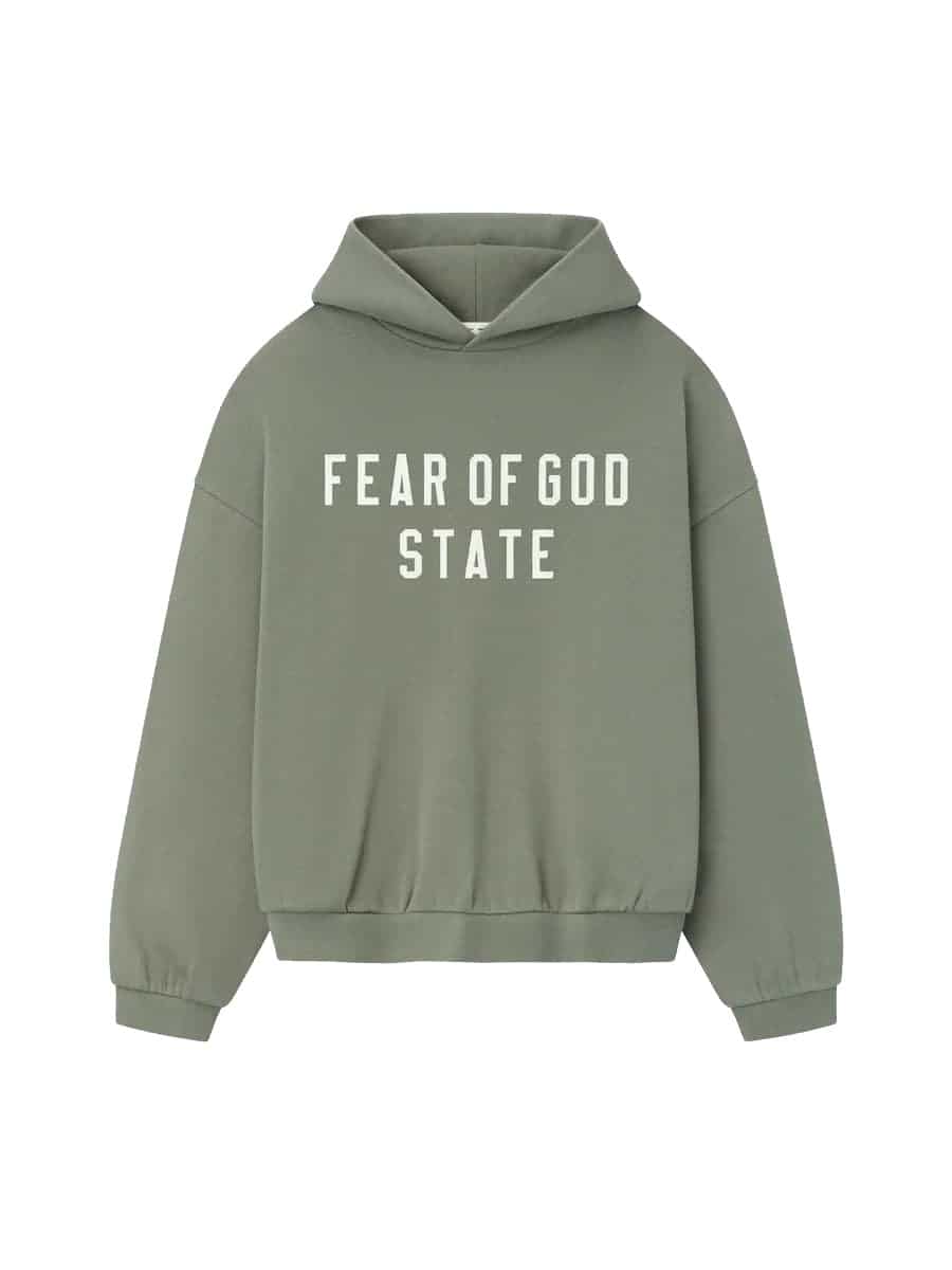 [さくさくぱんだ ]ESSENTIALS/エッセンシャルズ ESSENTIALS(エッセンシャルズ)/90's Fleece Hoodie/MOSS(S MOSS)｜ ザ