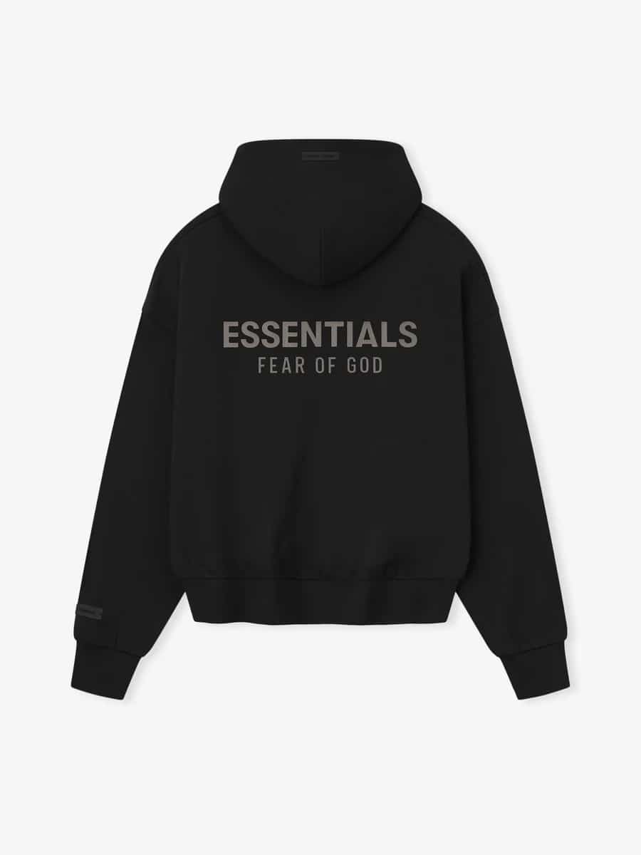 ジップアップパーカー essentials ブラック エッセンシャルズ M ESSENTIALS(エッセンシャルズ)/Classic Fleece Zip-Up Hoodie