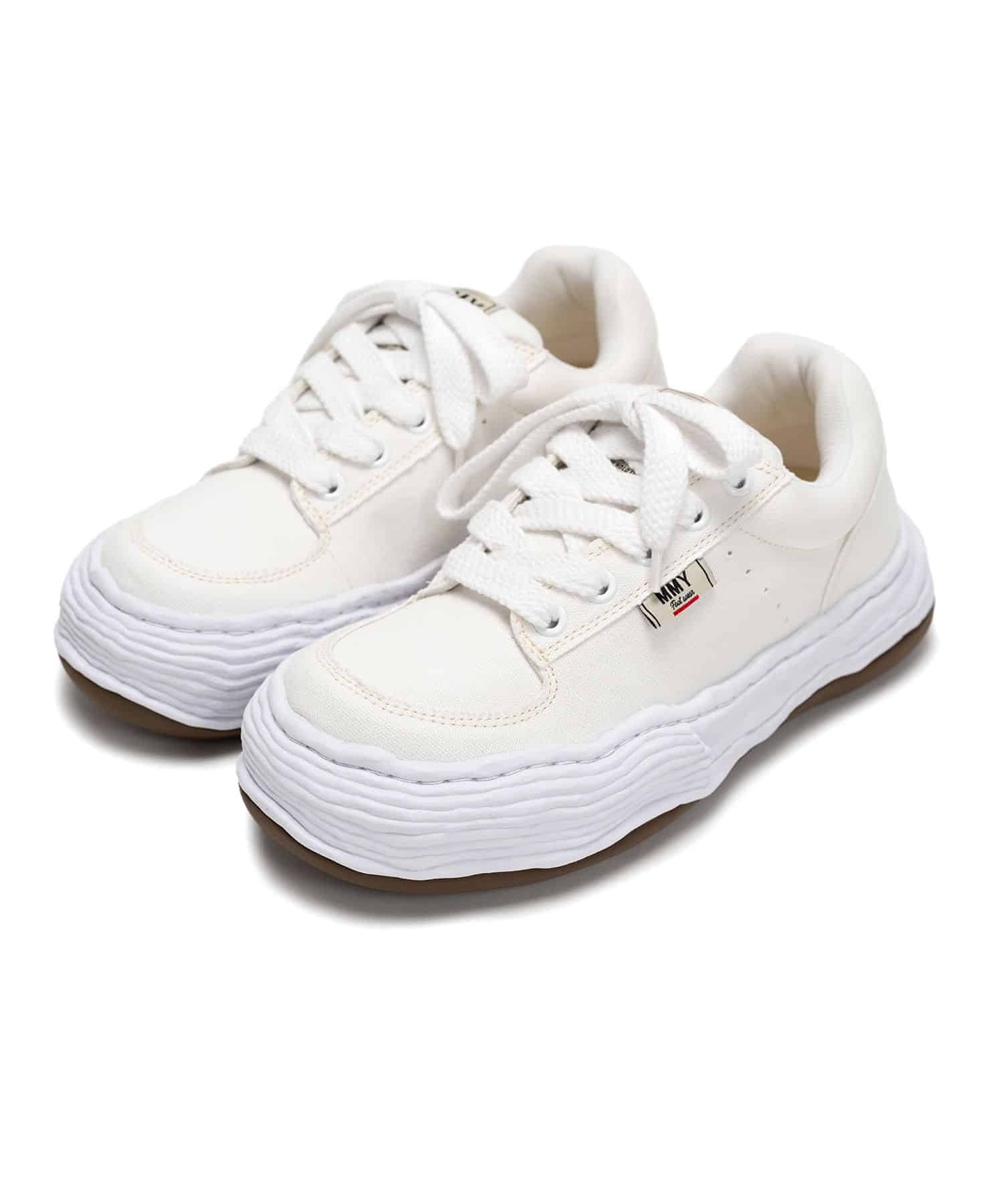 Maison MIHARA YASUHIRO(ミハラヤスヒロ)/"OLIVER" OG Sole Canvas Low-top Sneaker/WHITE WHITE 42
