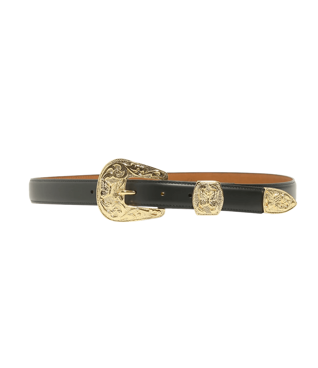 NEEDLES(ニードルズ)/Papillon Western Tip Belt/BLACK BLACK 32