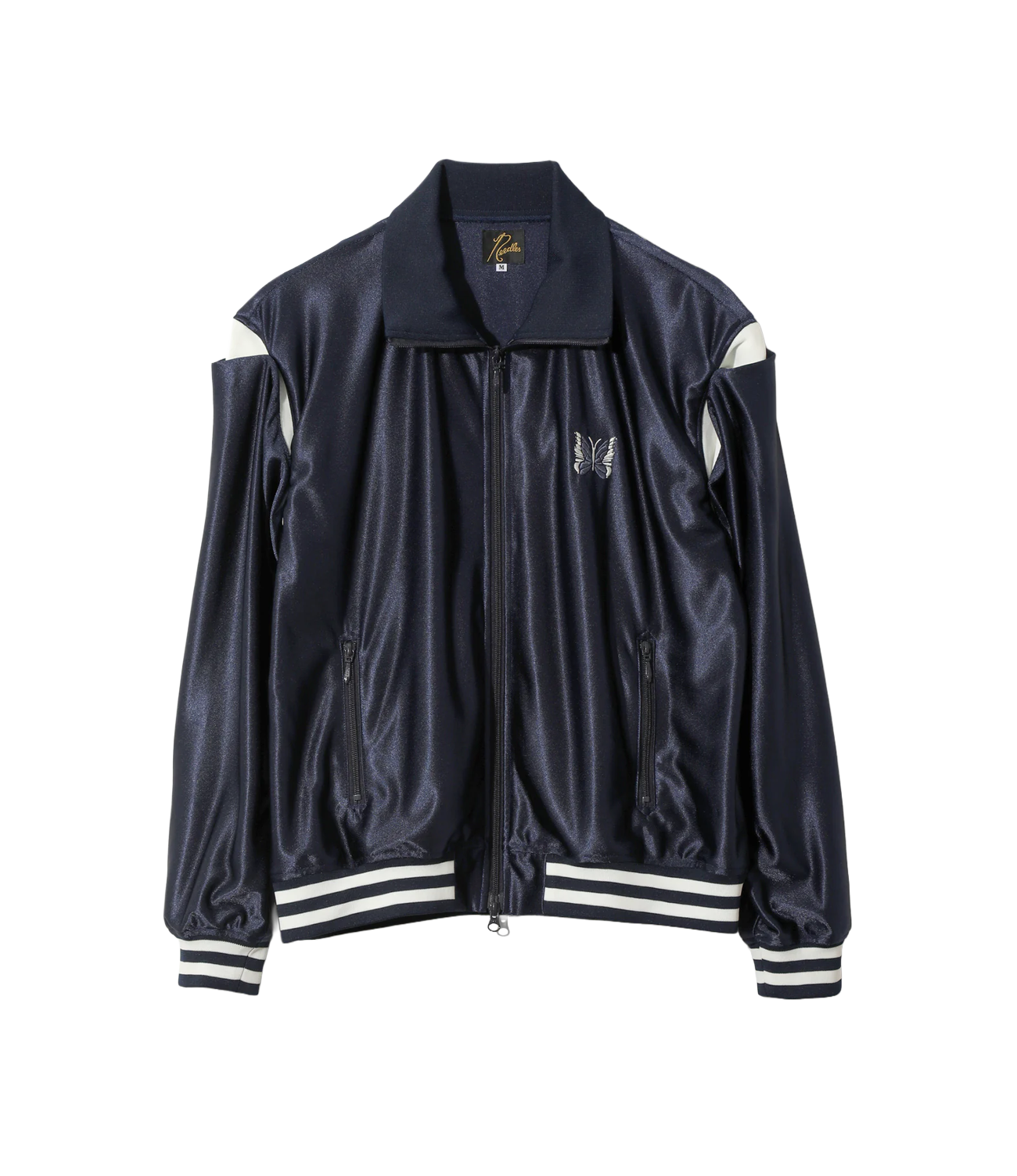 NEEDLES(ニードルズ)/Track Jacket - Tricot Sateen/NAVY NAVY M