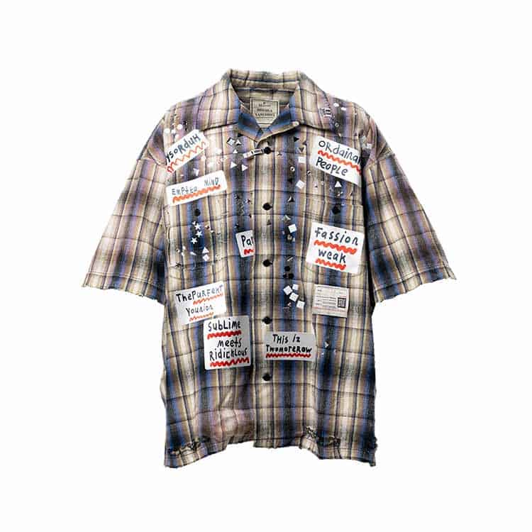 Maison MIHARA YASUHIRO(ミハラヤスヒロ)/Embellished Sticker Short
