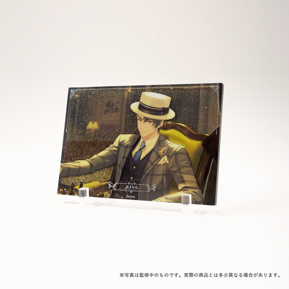 【未定事件簿】グリッターアクリルパネル　King King