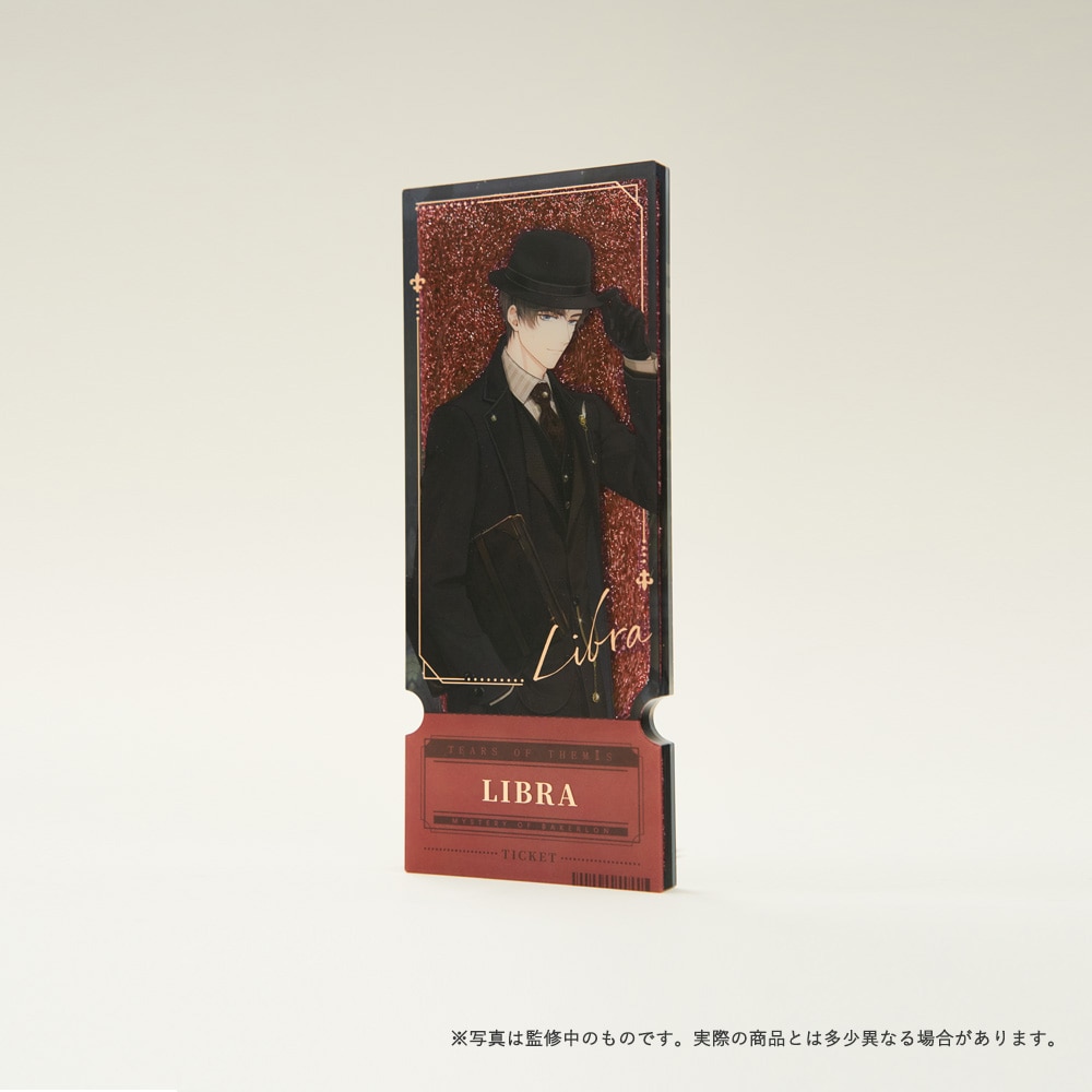 【未定事件簿】グリッターアクリルチケット　Libra Libra