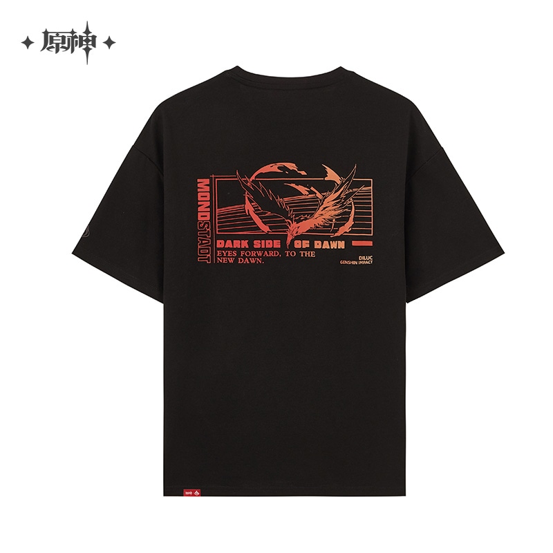 【原神】ディルックTシャツ 2XL