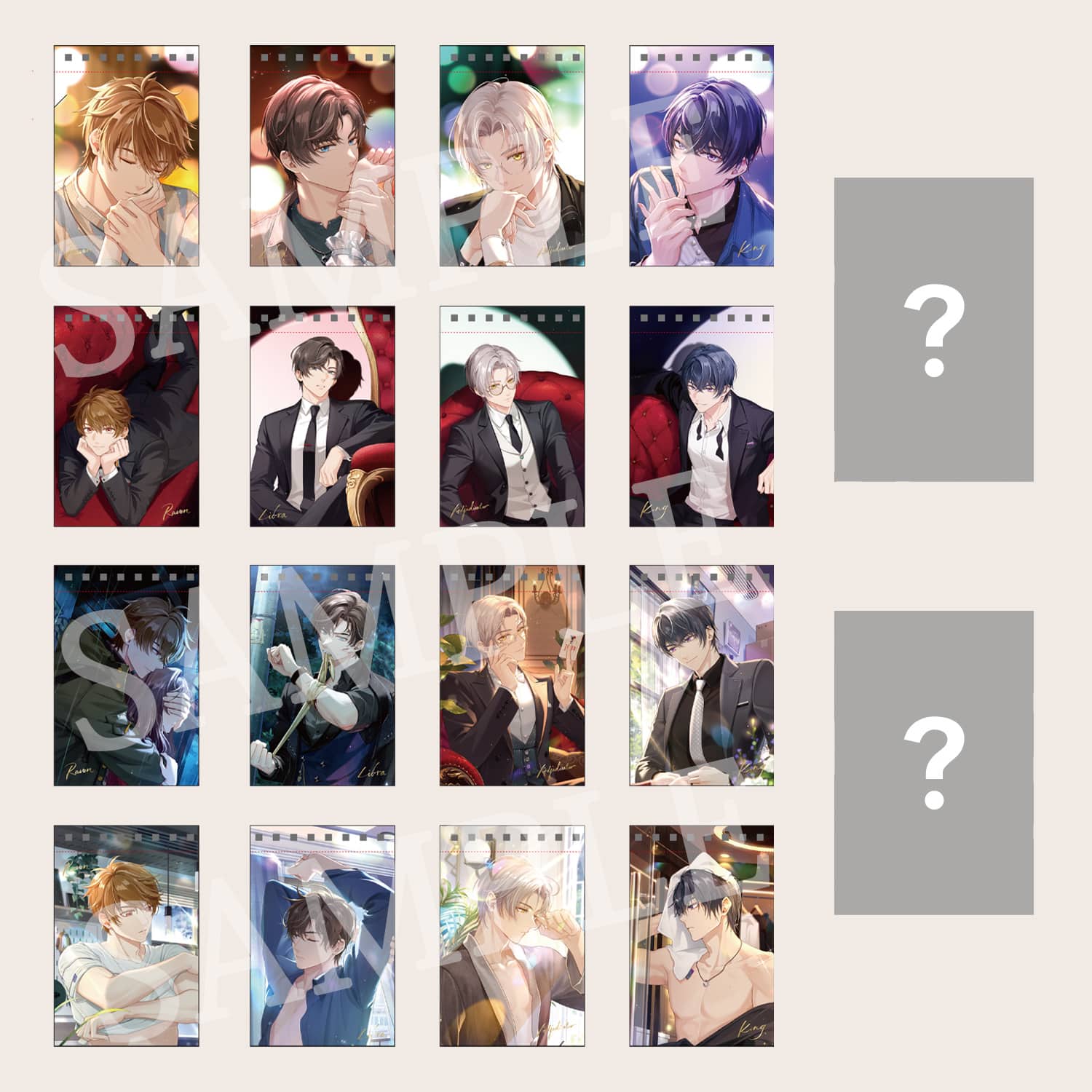 【未定事件簿】2024年卓上カレンダー