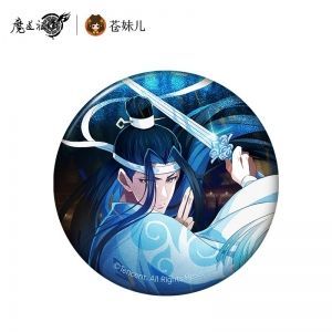 【魔道祖師】完結編 　缶バッジ　蔵鋒Ver. 藍忘機 蔵鋒Ver. 藍忘機