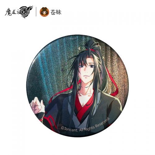 【魔道祖師】完結編 　缶バッジ　酒に酔うVer. 魏無羨 酒に酔うVer. 魏無羨