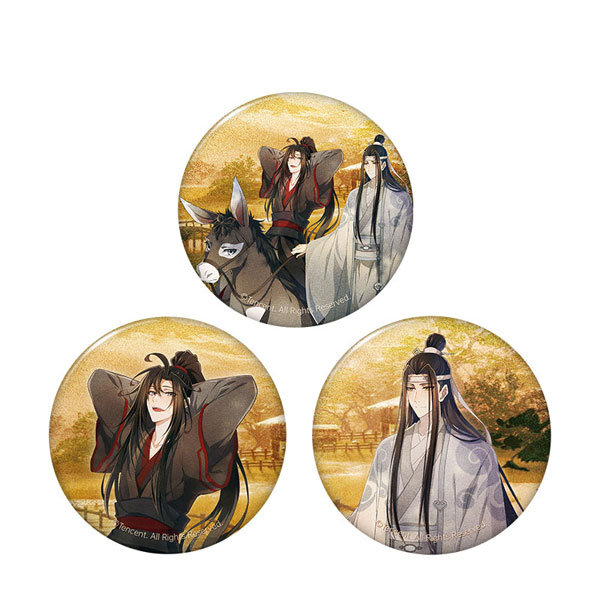 【魔道祖師】完結編 　缶バッジ３個セット　帰隠 帰隠
