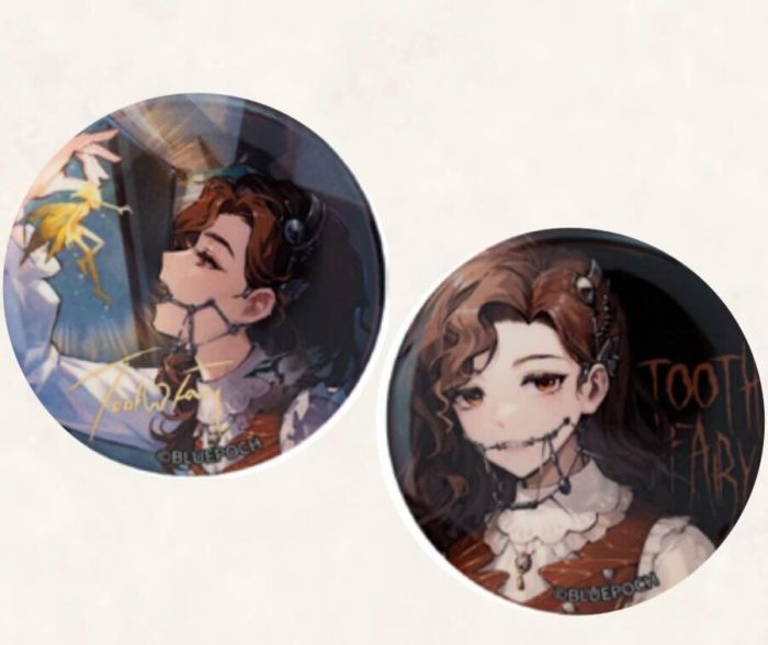 【リバース：1999】ザ・ホラー・ショーシリーズ　キャラバッジセット(２枚入)　トゥースフェアリー トゥースフェアリー