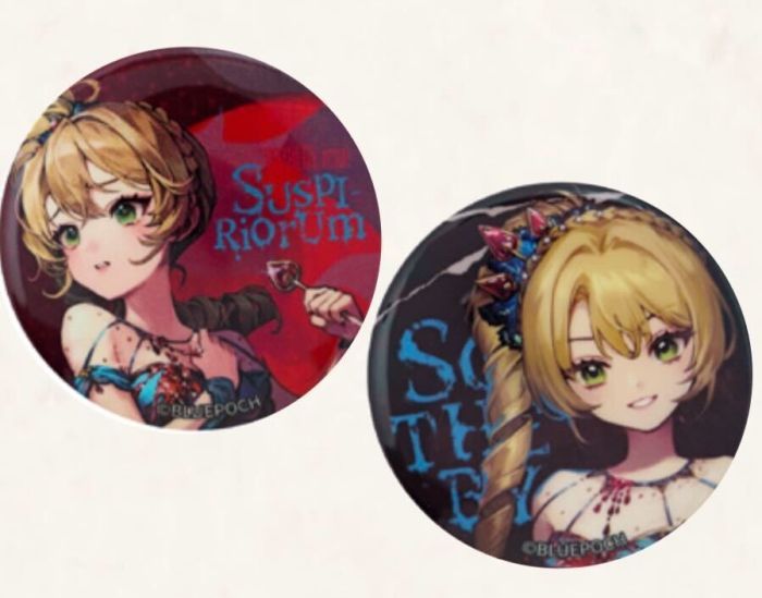 【リバース：1999】ザ・ホラー・ショーシリーズ　キャラバッジセット(２枚入)　サザビー サザビー