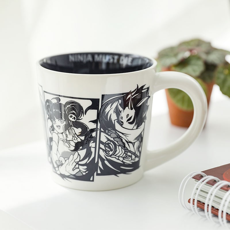 【忍者マストダイ】忍者マンガマグカップ