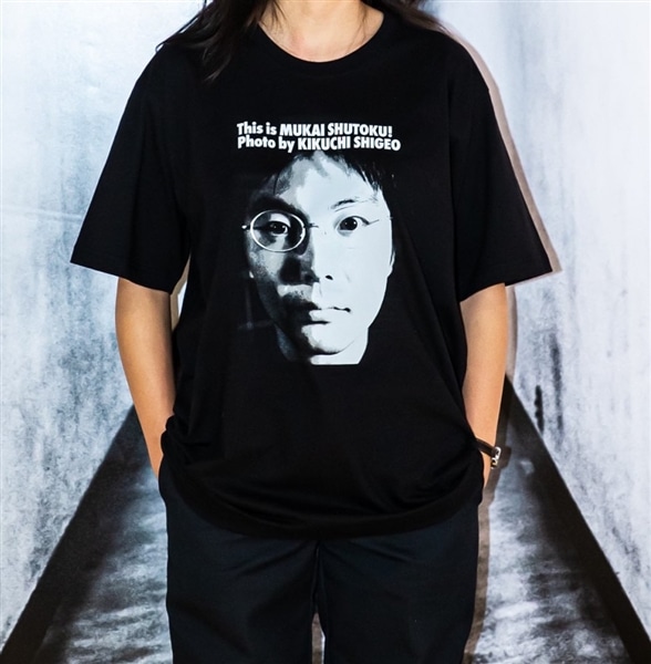 オリジナルTシャツ「THIS IS 向井秀徳! PHOTO BY 菊池茂夫」（B） M