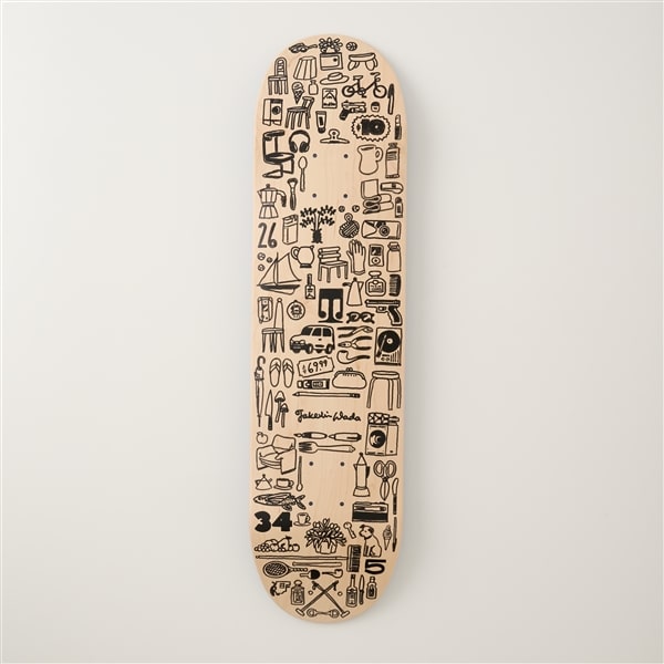 Untitled | Takeshi Wada★着払い商品★ スケートボード8.0inch（ 806mm× 203mm）