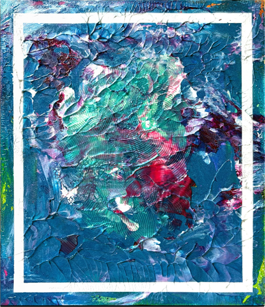深海の記憶【原画】  F10（530mm×455mm）