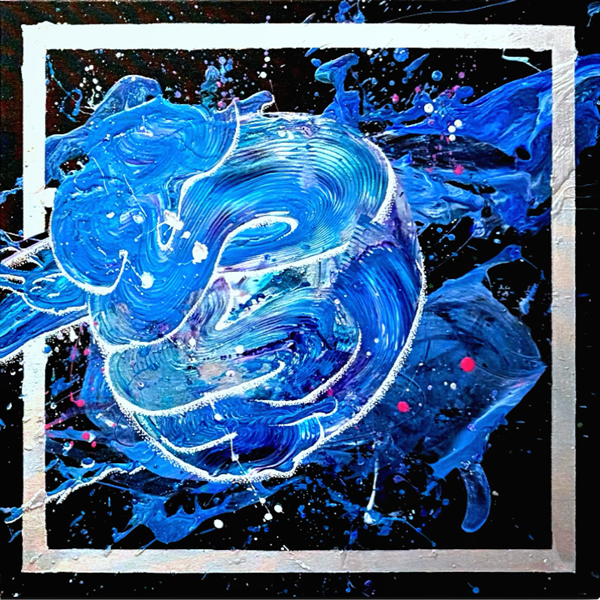 Beyond the flame2【原画】  S8（455mm×455mm）