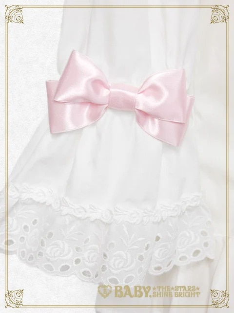 Romantic Dream Roseブラウス オフシロ×ブルー