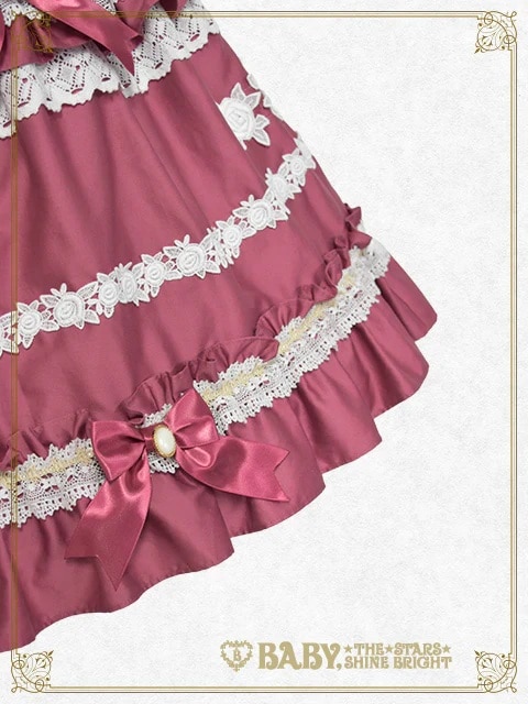 Rose Lace Rococoジャンパースカート ロイヤルブルー