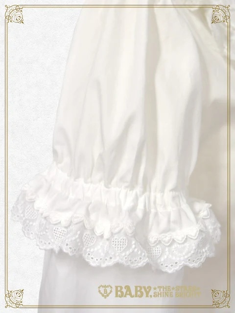 ハートハートブラウス オフシロ