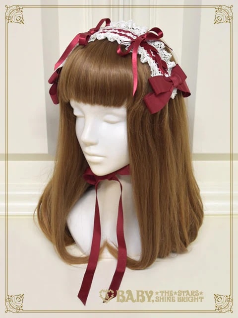 Sweetie Fairy Taleあかずきんちゃんヘッドドレス クロ×クロ