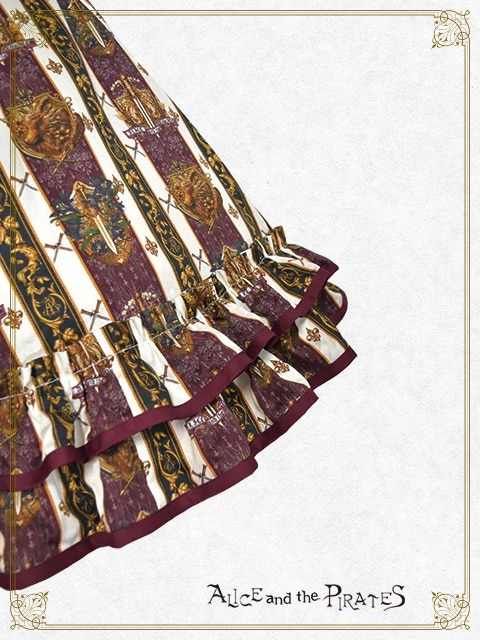 St.Lily Wolf～狼騎士と百合の誓い～柄ジャンパースカートⅠ クロ