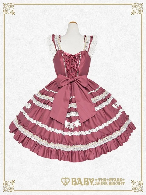 Rose Lace Rococoジャンパースカート クロ