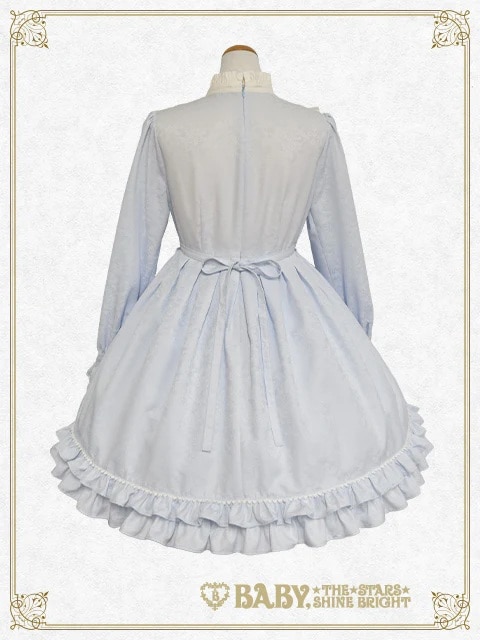 オーナメントジャガード庭園ワンピース クロ