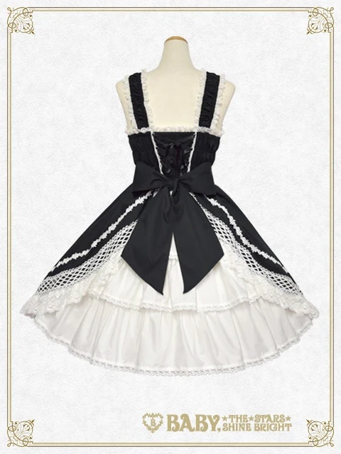 シャーリングプリンセスジャンパースカート ピンク