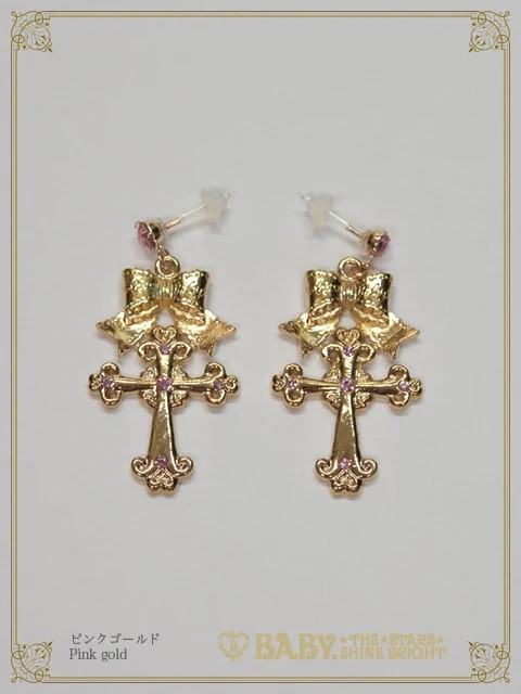 Juno's Bouquetピアス ピンクゴールド