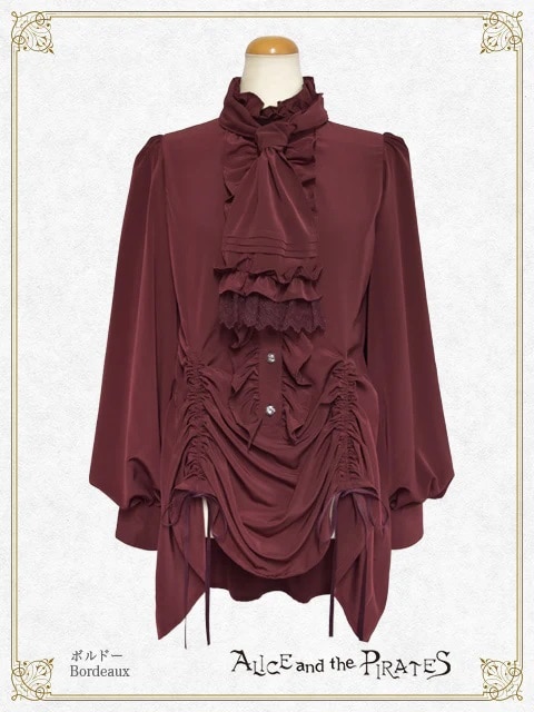 Holy Knight～聖なる夜の聖なる騎士～ブラウス ボルドー メンズ