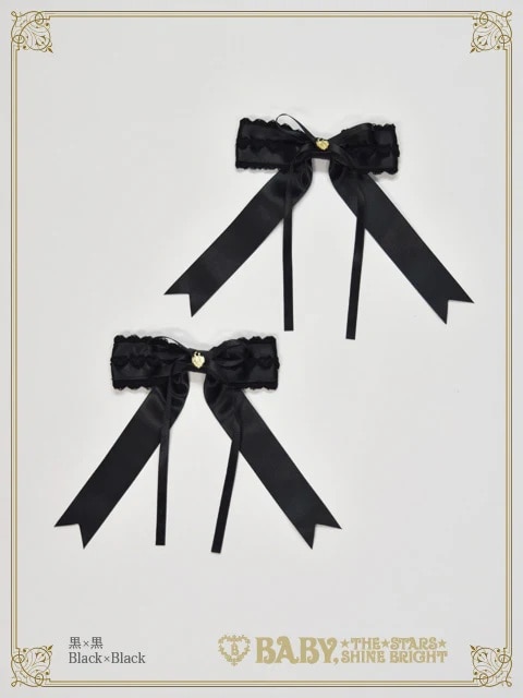 Creamy sweet macaronクリップ クロ×クロ