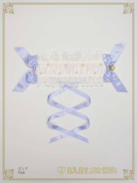 ケイリーフルールヘッドドレス ピンク