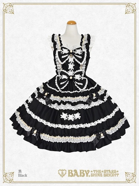 Rose Lace Rococoジャンパースカート クロ