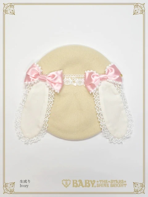 BABY くみゃちゃんベレー ミルクティ×ミルクティくまみみ BABY くみゃちゃんベレー ミルクティ×ミルクティくまみみ BABY