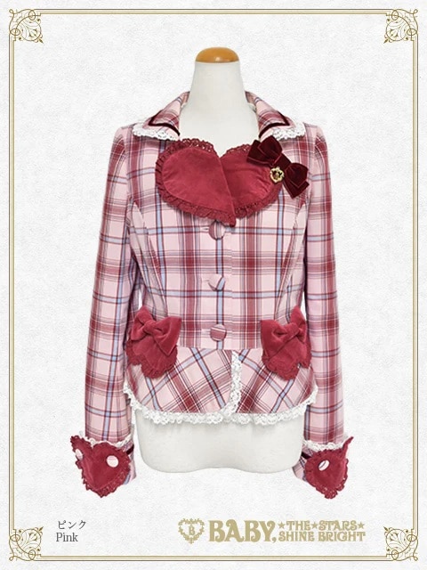Mary Stuartタータンチェックジャケット(サックス)｜ ベイビー、ザ