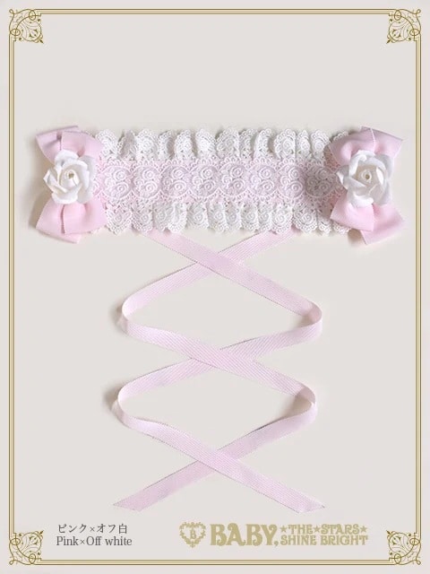 ロザリィ・ローズヘッドドレス ピンク