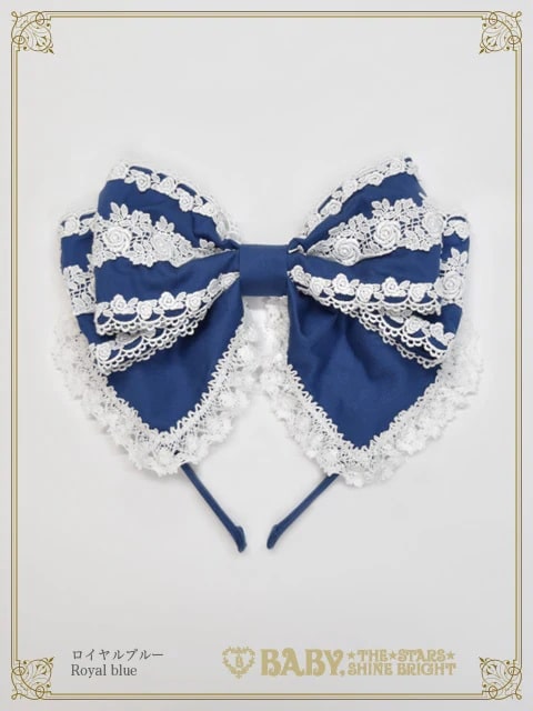 キャメロンカチューシャ（バーバリー） ロイヤルブルー