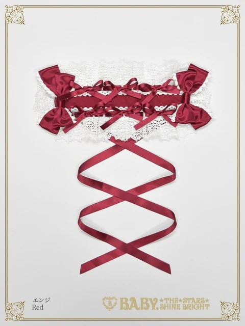 Confiture Ribbon ヘッドドレス エンジ