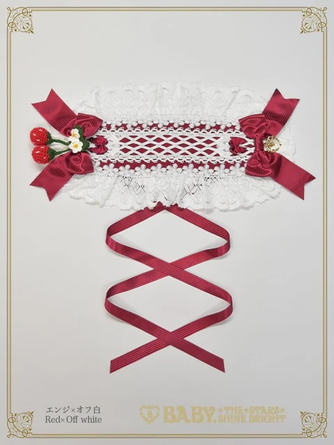 ゆらゆらいちごのStrawberry Garden ヘッドドレス エンジ