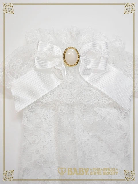 Floral Lacy elegantロンググローブ オフシロ