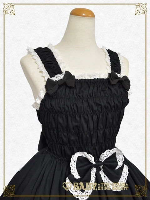 シャーリングプリンセスジャンパースカート ラベンダー