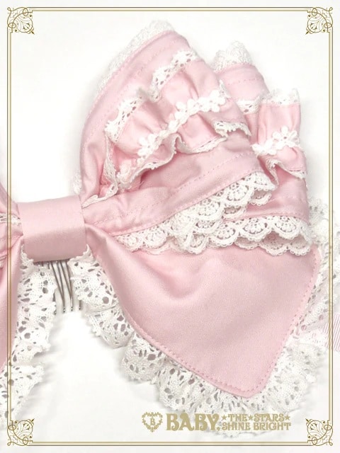 シャン・ドゥ・フルールリボンヘッドドレス エンジ