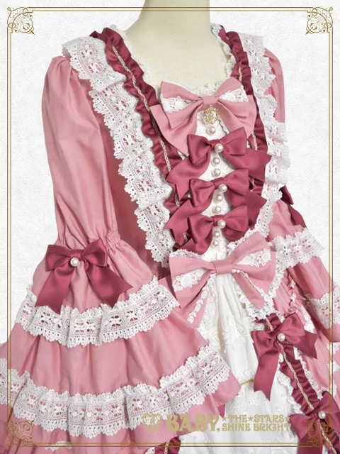 Elegant Rococoワンピース ローズピンク