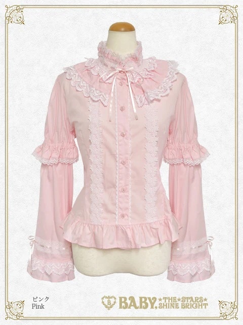 フリルフリルブラウス